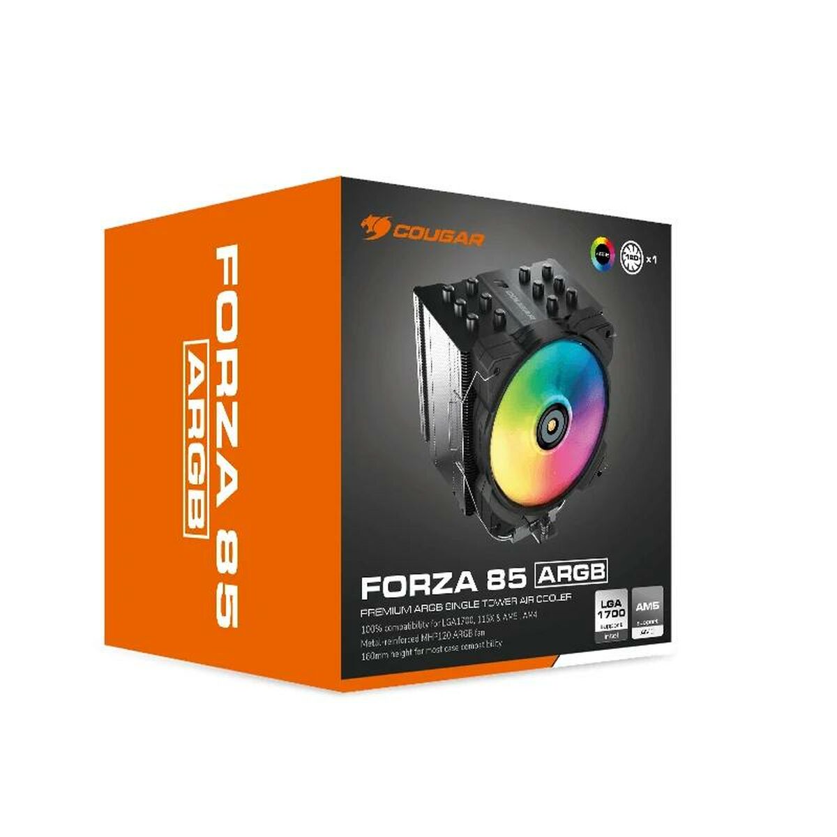 Ventilator za Kućište Cougar Forza 85 Ø 12 cm